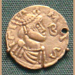 Childebert III fils de Theuderic III fils de Clovis Merovingian 